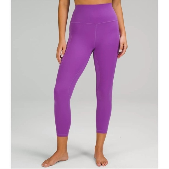 lululemon athletica Pants - Lululemon Align High Rise Pants with Pockets Moonlit Magenta Leggings 12 Nwt